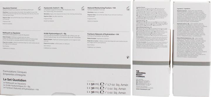 Actual product image The Ordinary The Daily Set (Facial care set)