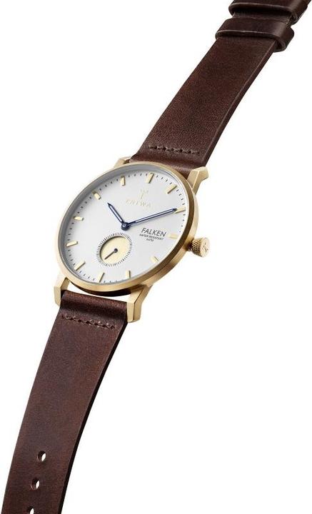 Actual product image Triwa Snow Falken Dark Brown Classic (Analogue wristwatch, 38 mm)