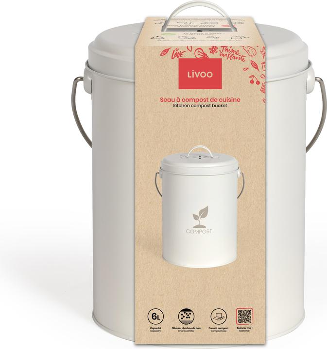 Produktbild Livoo Eimer für Küchenkompost 6 L (6 l)