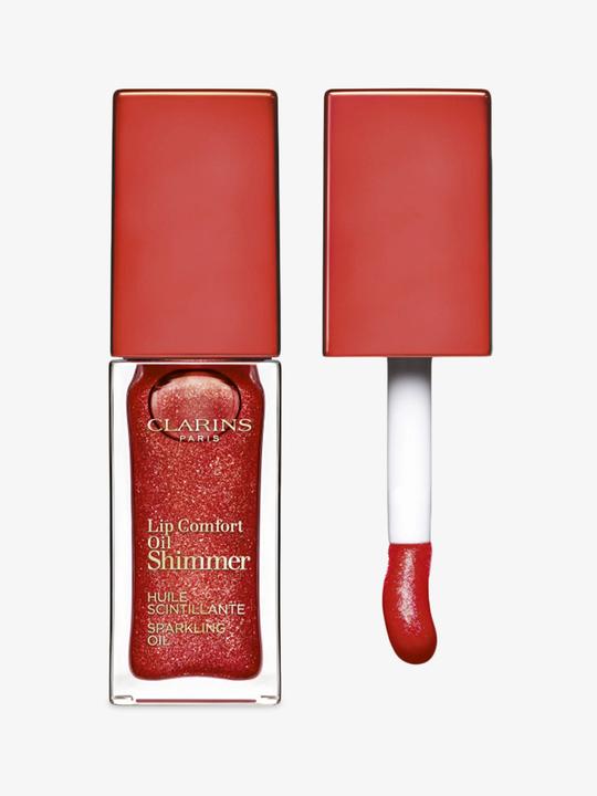 Immagine prodotto Clarins Olio per il comfort delle labbra - Shimmer Red Hot 07 (07 Rosso fuoco)