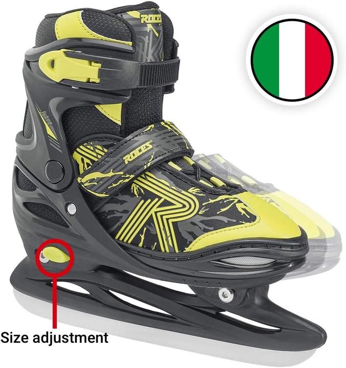 Produktbild Roces Schlittschuhe Jokey Ice 3.0 Boy black-lime 450707 02 (30-33) (30, 31, 32, 33)