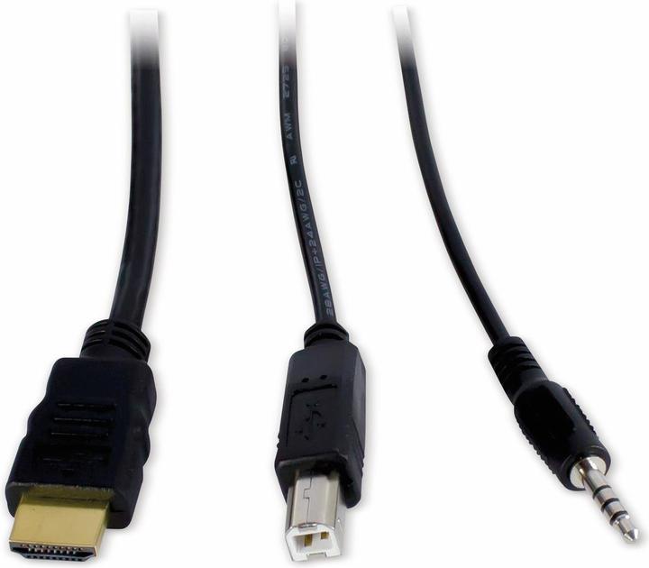 Produktbild Intertech KVM AS-41HA HDMI HDMI, USB