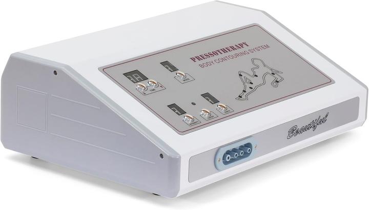 BeautyRelax Professional Lymphatic Drainage Massage Device with 16 Air Chambers for Full Body Relief