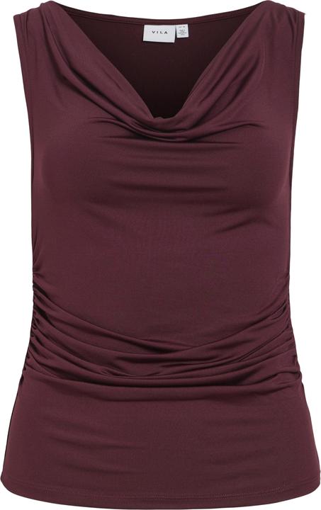 Image du produit Vila VIKANA Wasserfall-Ausschnitt Top (M)