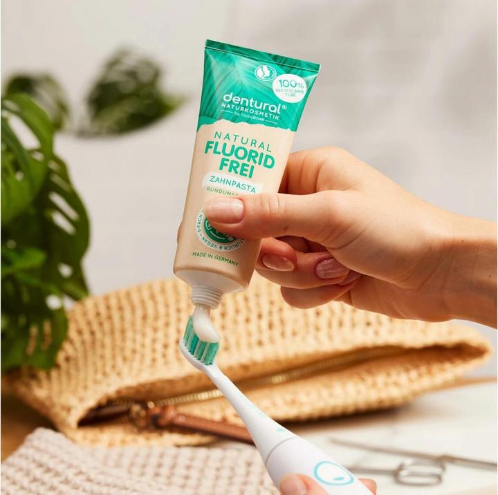 Produktbild happybrush Dentural Natural Fluoridfrei (75 ml)