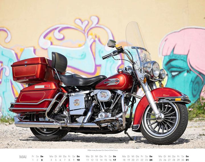 Produktbild Best of Harley Davidson Kalender 2026 Premium XXL (Harter Einband, Deutsch)