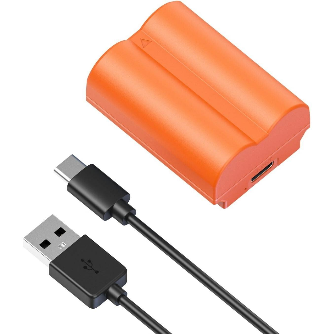 Thumbnail - SmallRig 4970 NP W235 USB C Rechargeable Camera Battery (Orange) (Akku), Kamera Stromversorgung, Orange