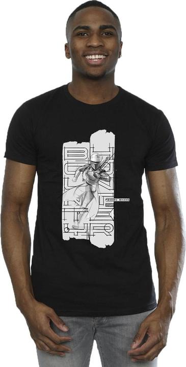 Produktbild Star Wars The Book Of Boba Fett Fennec Illustration TShirt (XXL)