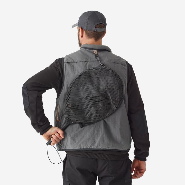 Immagine prodotto Caperlan Gilet da pesca FV 500 grigio (S)