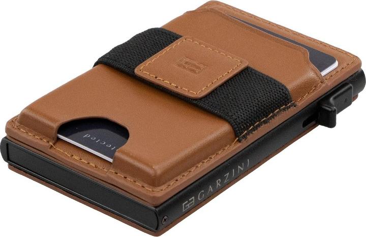 Actual product image Garzini MagSafe metal wallet