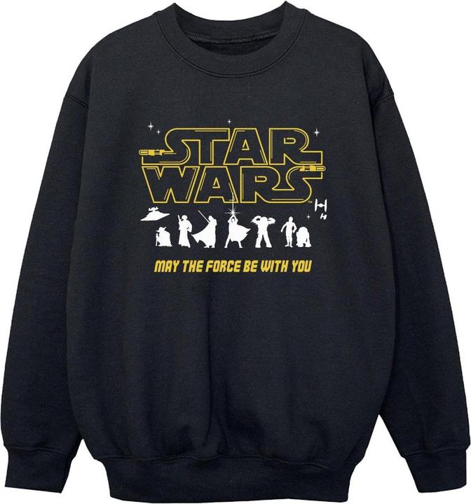 Produktbild Star Wars Silhouettes Force Sweatshirt Jungen (152, 158)