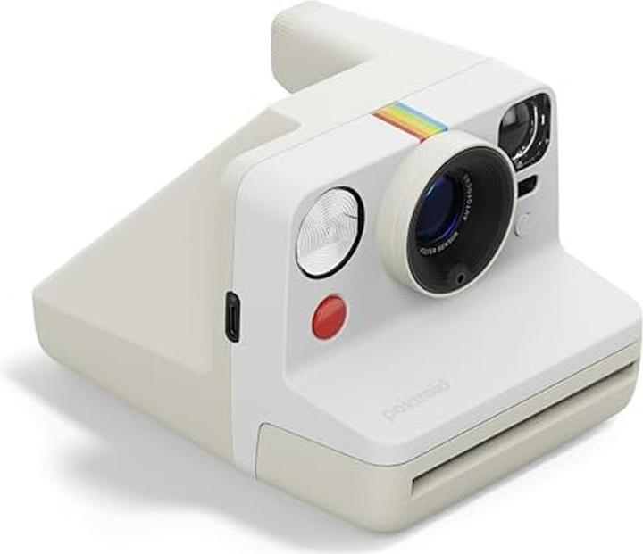 Image du produit Polaroid NOW Gen3 Instant Camera Bundle Camera Color Film 16 photos White 6561