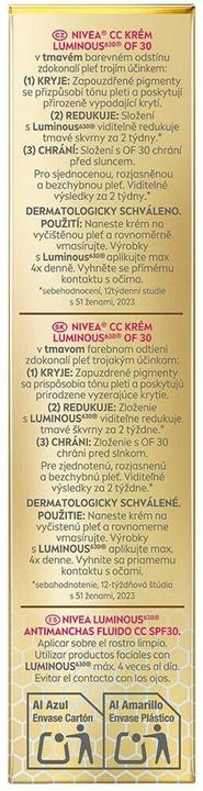 Image du produit NIVEA Luminous Antispot (Noirceur, 40 ml)