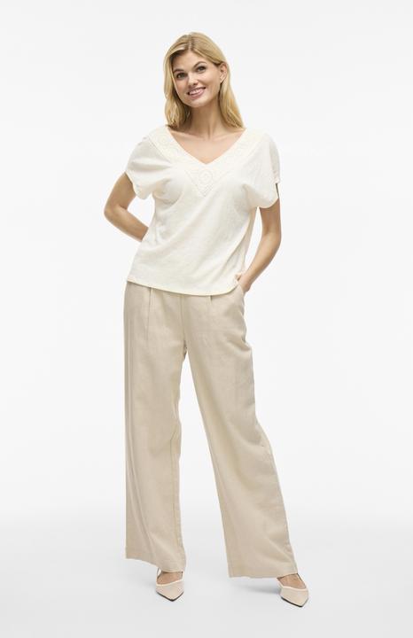 Image du produit Vila V-Ausschnitt Oberteil mit angeschnittenen Ärmeln (XS)