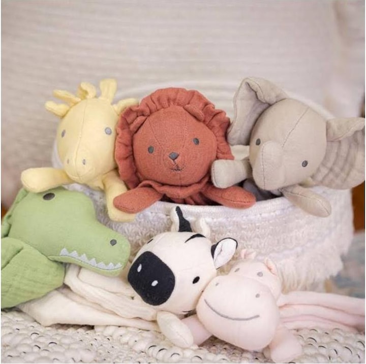 Actual product image Tikiri Cuddle cloth elephant