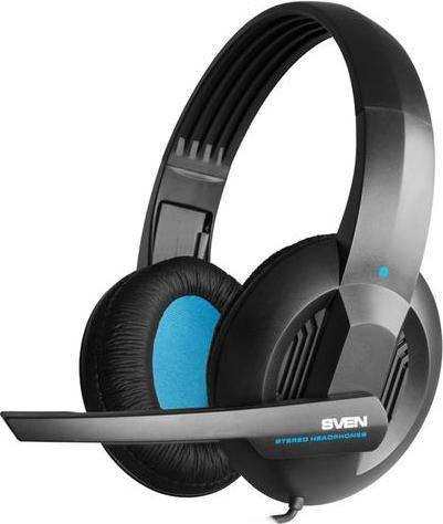 Actual product image Sven Headphone with microphone Austiņas AP-680MV (Cable)