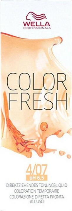 Produktbild Wella Color Fresh (4/07 mittelbraun natur-braun)