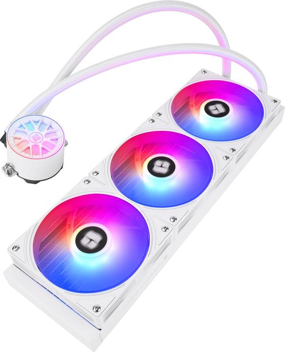 Actual product image Thermalright Kit Watercooling AIO Aqua Elite V6 RGB - 360mm (Blanc)