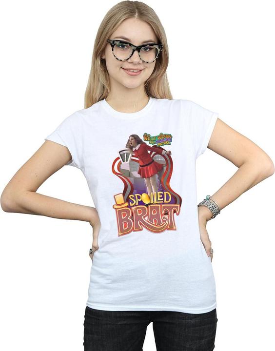 Image du produit Willy Wonka & the Chocolate Factory - T-shirt SPOILED BRAT - Femme (S)