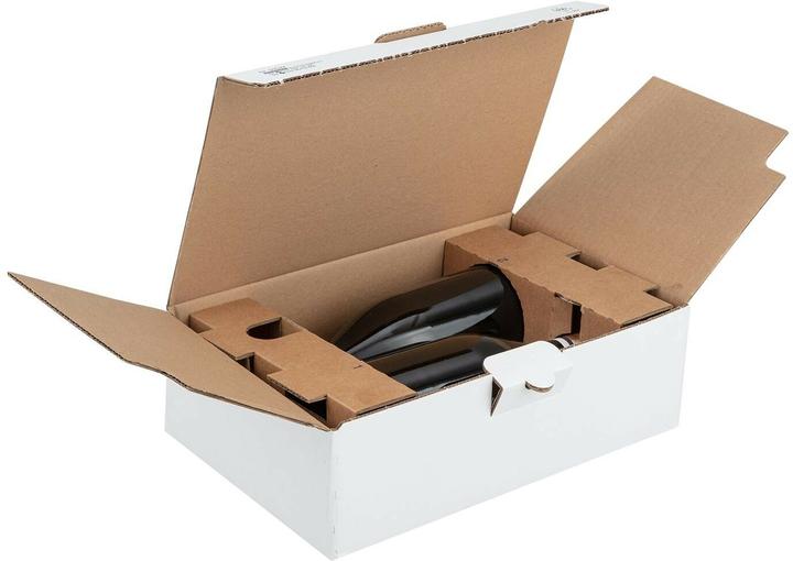 Produktbild Brieger Postversandverpackung VinoPac 370 x 220 x 101 mm (1 Stk., 37 x 22 x 10.10 cm)