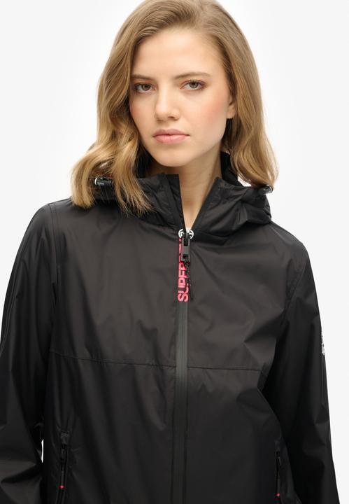 Produktbild Superdry Windbreaker-Jacke mit Kapuze und Logo (12XL)