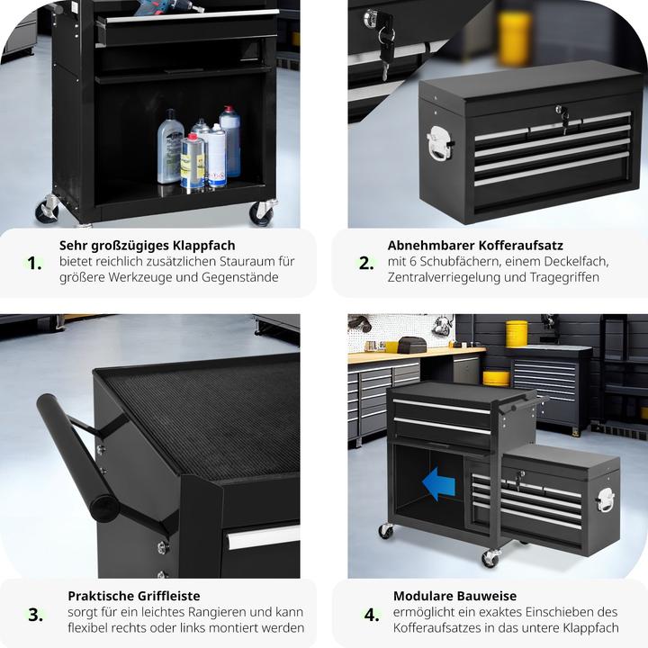 Actual product image tectake Tool trolley (1 x)
