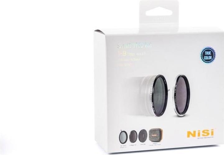 Nisi Swift True Color VND Kit 1-9 stops (82 mm, ND- / Graufilter, Effekt Filter)