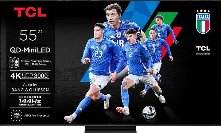 Produktbild TCL 55C7K (55", Mini-LED, 4K, 2025, EU)
