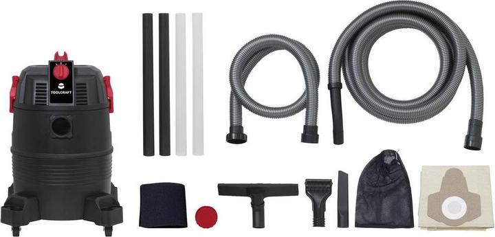 Produktbild Toolcraft TO-7564137 Teichsauger 35l (Nass-Trockensauger)