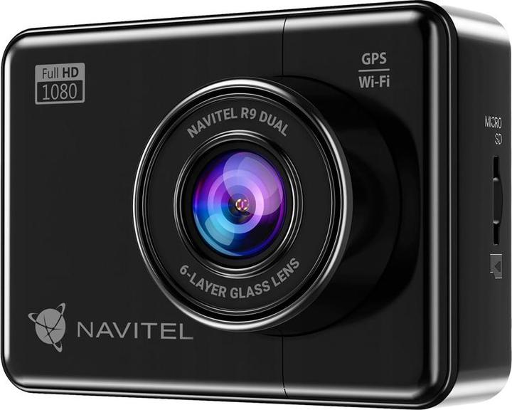 Produktbild Navitel R9 Dual (Eingebautes Display, Eingebautes Mikrofon, WLAN, Bluetooth, GPS-Empfänger, Full HD)