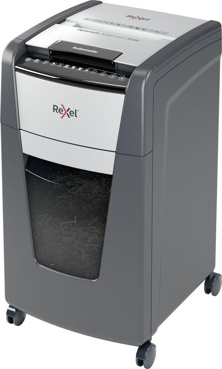Produktbild Rexel Optimum AutoFeed+ 300M Aktenvernichter Mikroschnitt 2 x 15 mm 60 l Blattanzahl (max.): 300 Sicherh (Microschnitt)