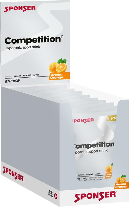 Immagine prodotto Sponser Competition, ORANGE Display (20 x 60 g) (Arancia, 20x)