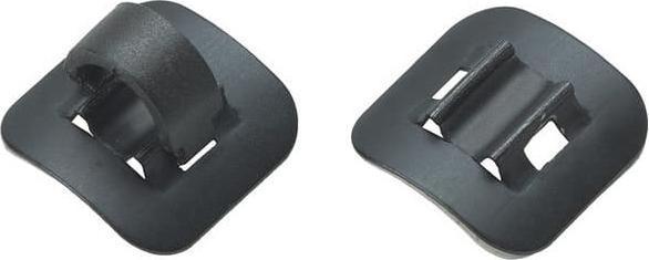 Actual product image Jagwire Pull guide aluminium - stick-on - 4 pieces - black