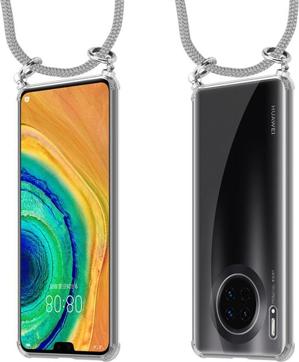 Produktbild Cadorabo TPU Handy Kette SILBER Cover