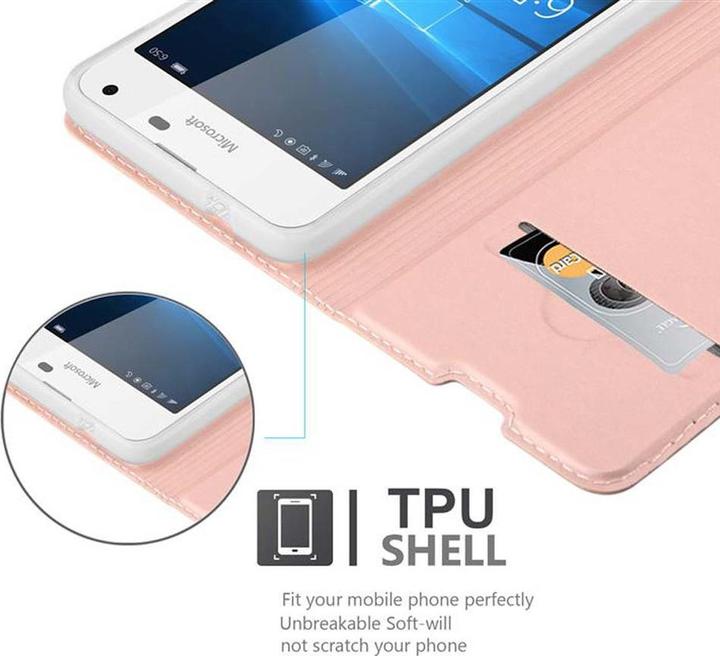 Produktbild Cadorabo Book Classy Style Cover (Microsoft Lumia 650)