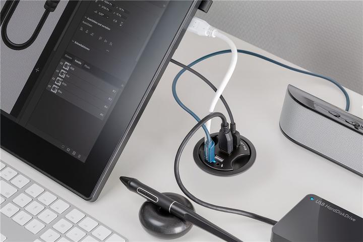 Image du produit MicroConnect Hub USB 2.0 (USB-A, 5 ports)