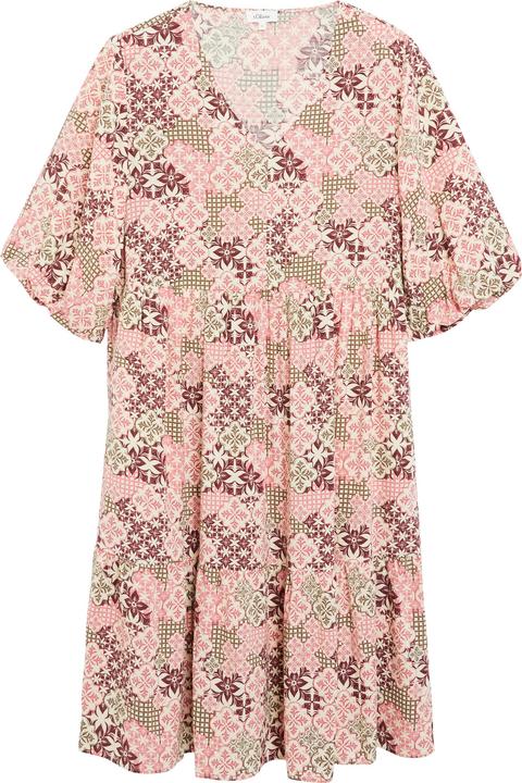 Image du produit s.Oliver Stufenkleid mit Ballon-Ärmeln (34)