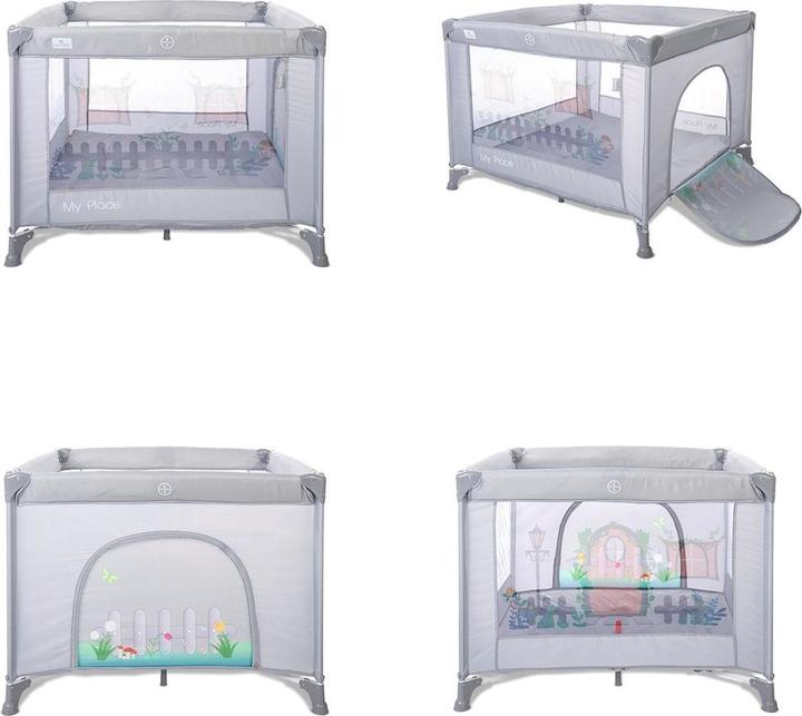 Actual product image Lorelli My Place Collapsible Playpen with Roof (102 x 102 x 125 cm)