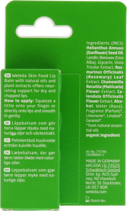 Produktbild Weleda Skin Food (Lippengel, 8 ml)