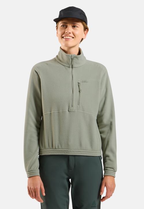 Actual product image Odlo Women's Mid Layer 1/2 Zip Classic (M)
