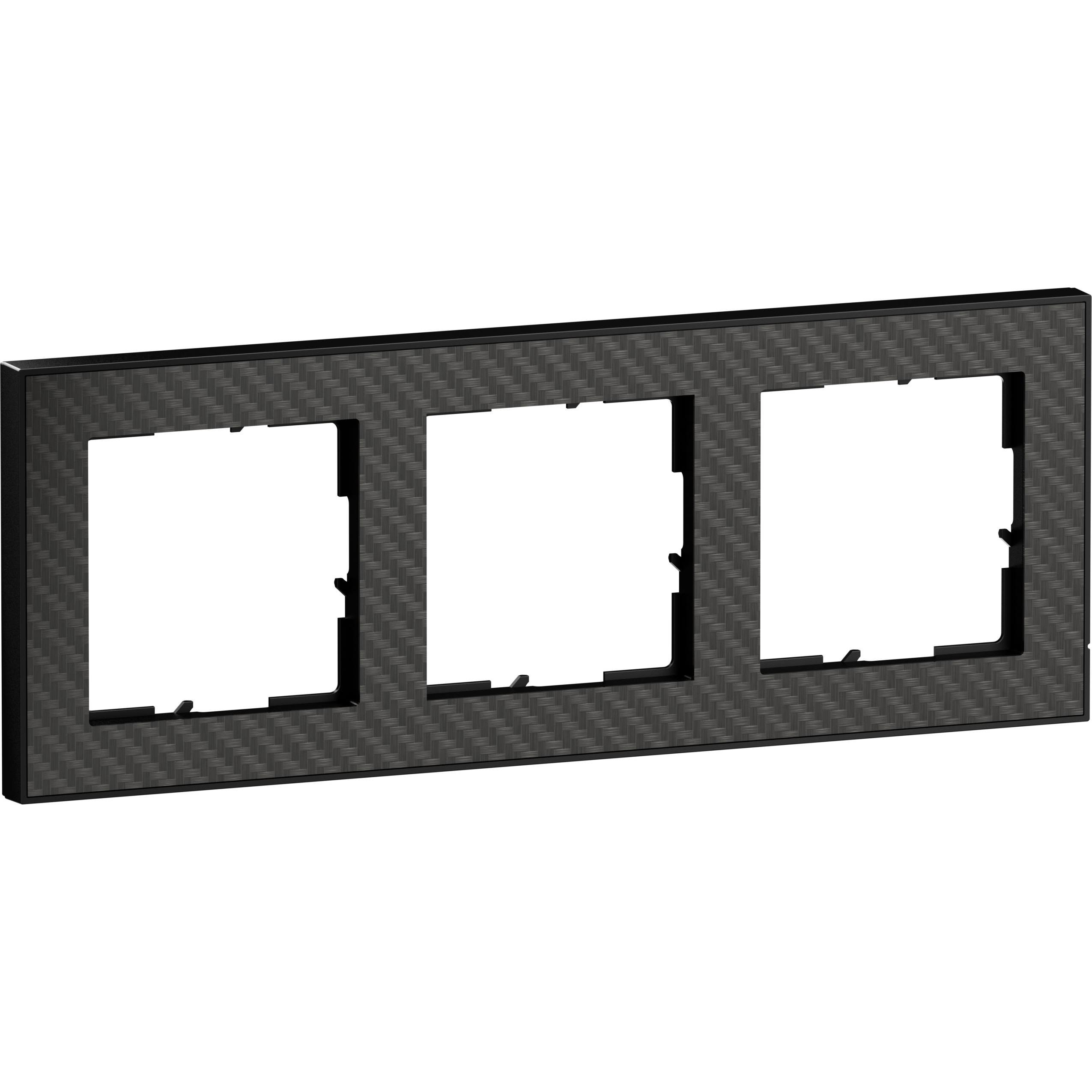 Thumbnail - Legrand, Zubehör Schalterprogramm, Seano+ 3-fach Rahmen mit Echtmaterialoberfläche