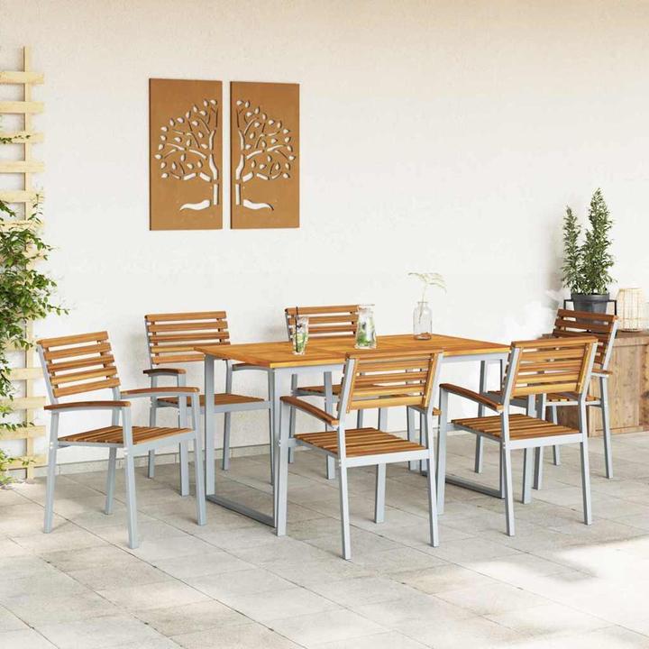 Produktbild vidaXL Garten Essgruppe (160 x 80 x 75 cm)