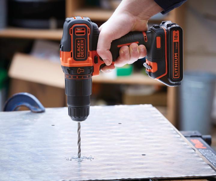 Produktbild Black & Decker & Decker BDCHD18-QW Bohrmaschine (Akkubetrieb)