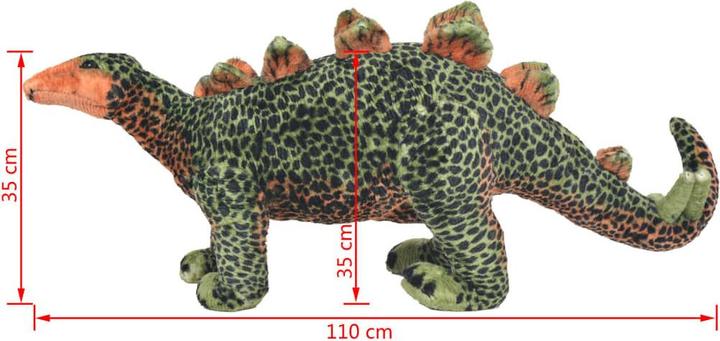 Produktbild vidaXL Stegosaurus Spielzeug (35 cm)
