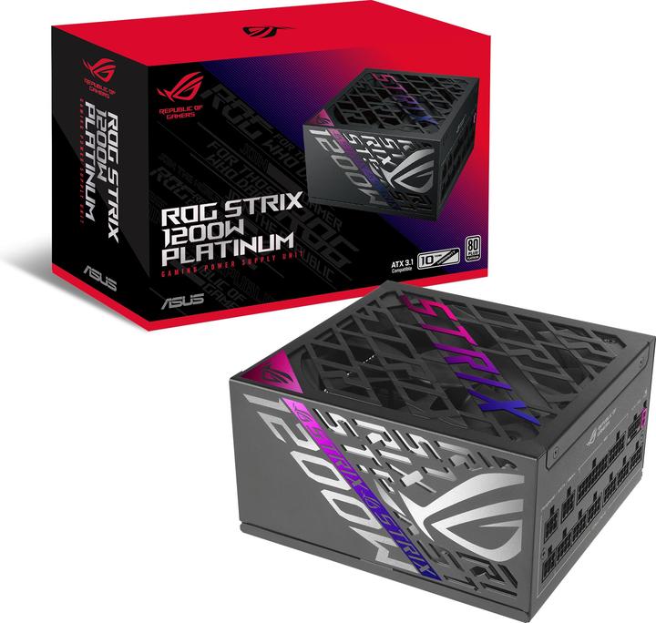 Actual product image ASUS ROG-STRIX-1200P-GAMING power supply unit (1200 W)