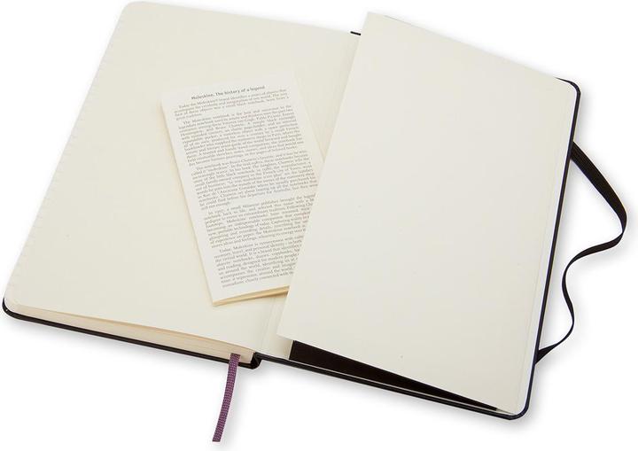 Image du produit Moleskine Carnet classique de poche (A6, À rayures, Couverture rigide)