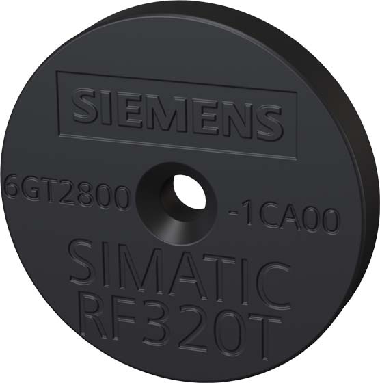 Actual product image Siemens RFID transponder RF300, disc, 27x4mm, 20B, 13.56MHz