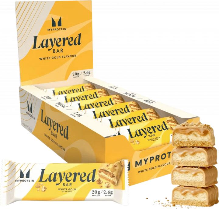 Produktbild MyProtein Layered Bars (60 g, 12 Stk.)
