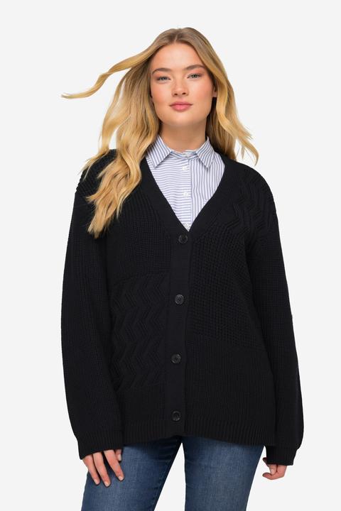 Image du produit Laurasøn Strickjacke, Patch-Look (M)