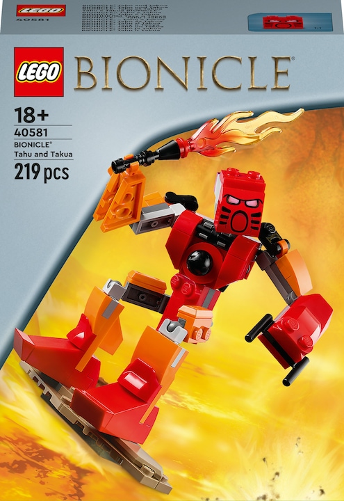 Actual product image LEGO Bionicle Tahu & Takua (40581, LEGO Icons)